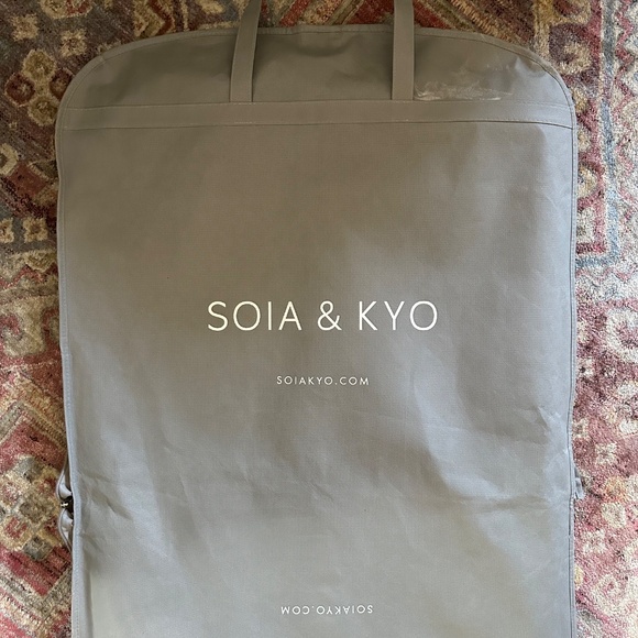 Soia and Kyo Black Wool Coat Size Small - Picture 4 of 4